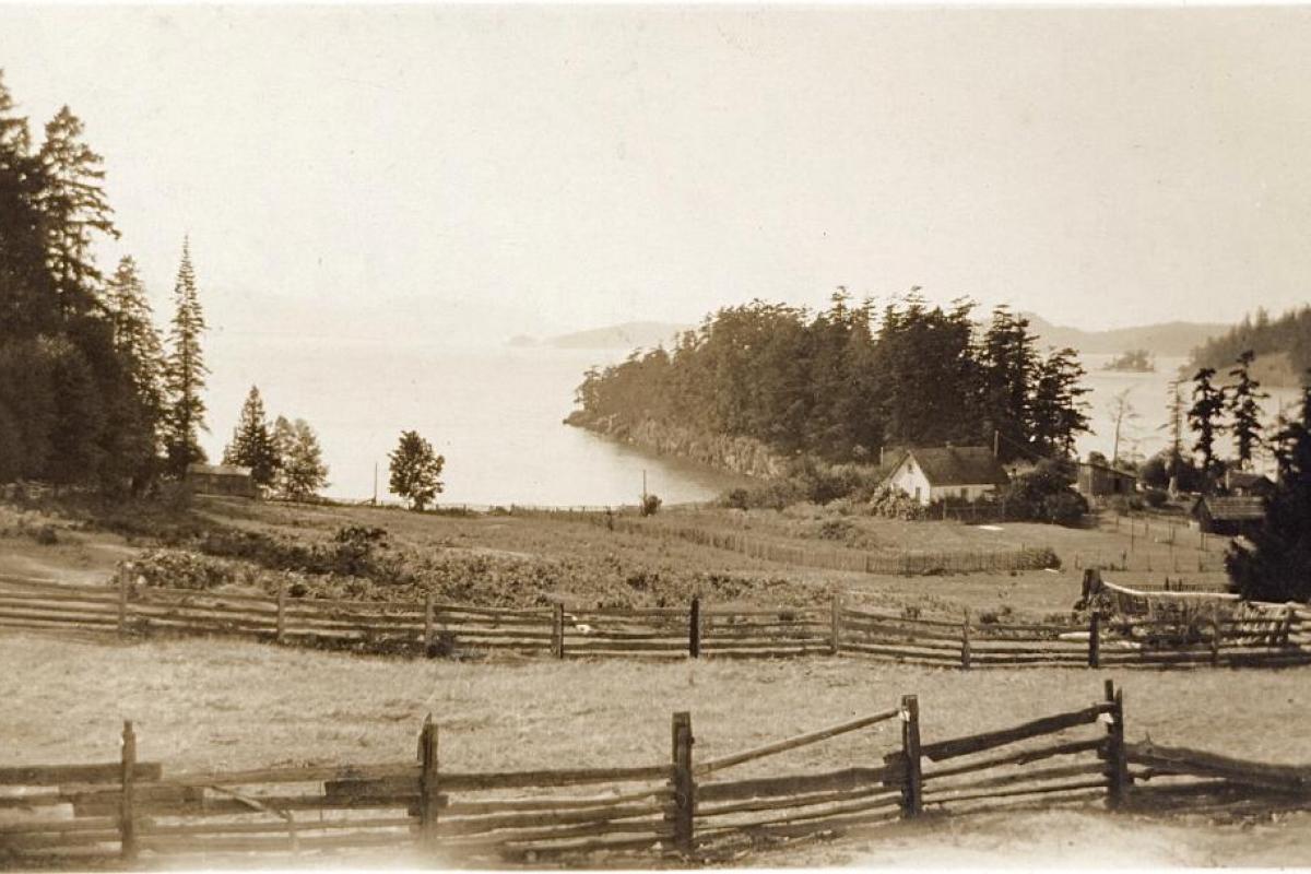 Roesland View Historical Photo Pender Island Museum